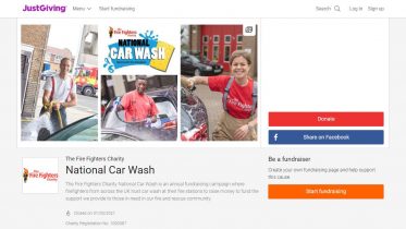 National Car Wash JustGiving Page