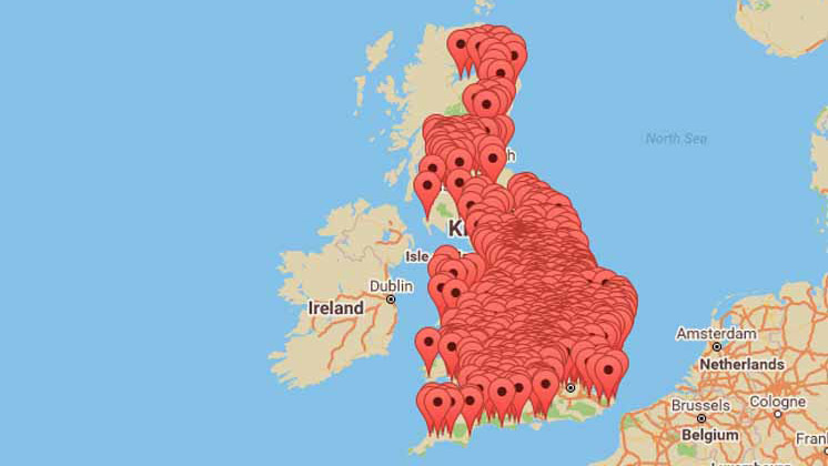 Find your nearest clothing bank