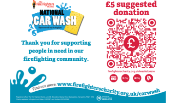 Car Wash Scan to Donate Poster