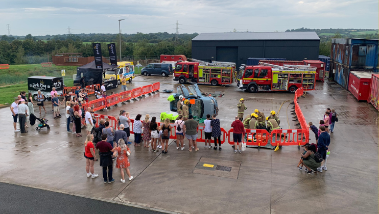 Avon FRS families come together for special Open Day
